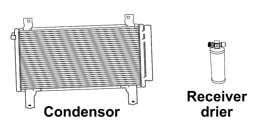 Condensor and Receiver Drier