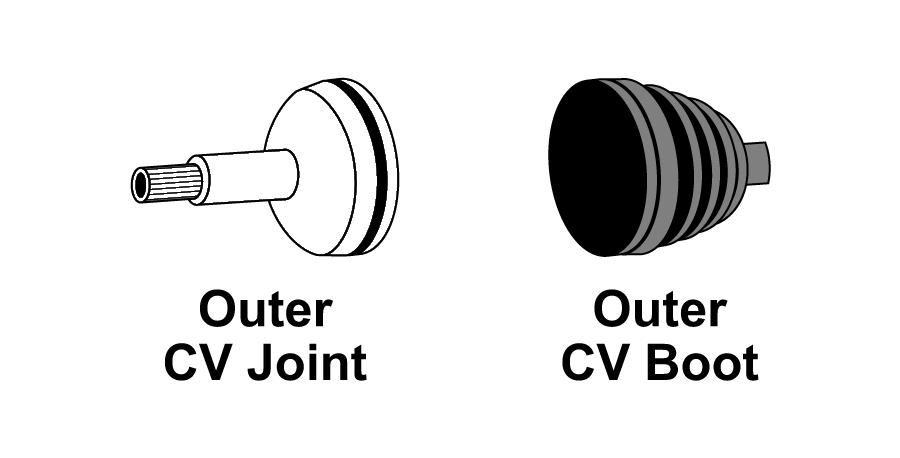 Outer CV Joint and Outer CV Boot