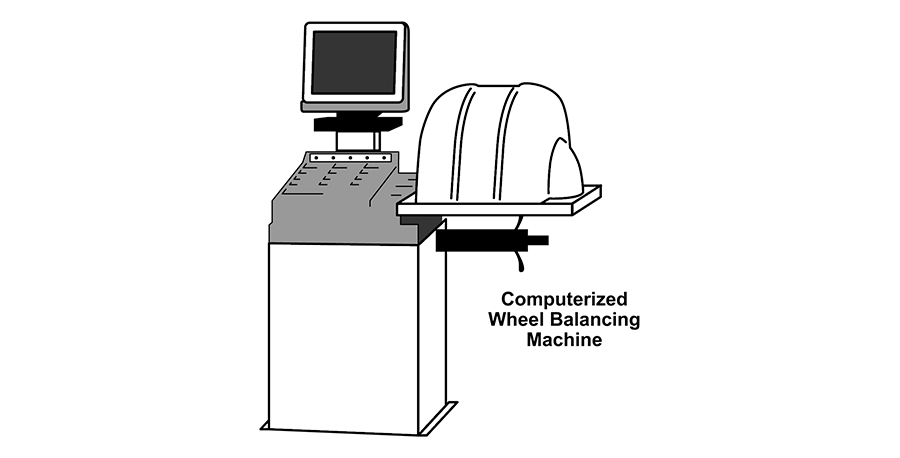 Computerized Wheel Balancing Machine - Happy Wallet Quality Auto Repair