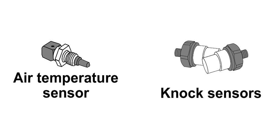 Air Temperature Sensor and Knock Sensors