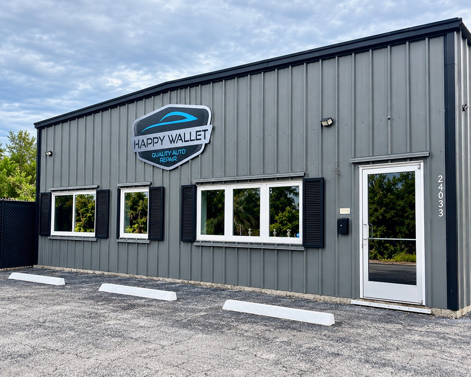 Outside Our Shop | Happy Wallet Quality Auto Repair